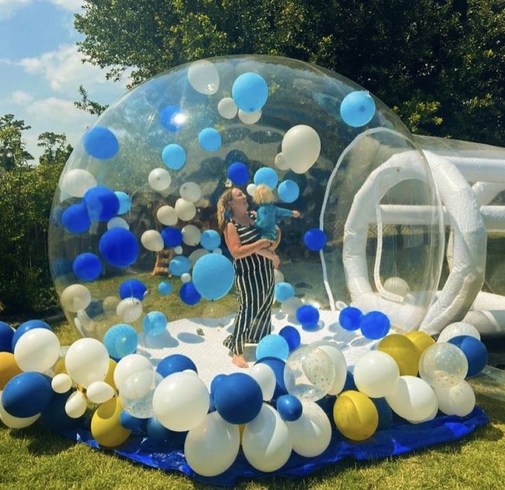 Бабл Хаус, батут