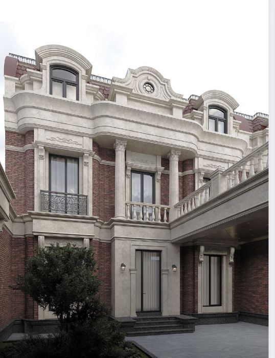 3 қаватли енги неоклассика стилидаги хонадон сотилади