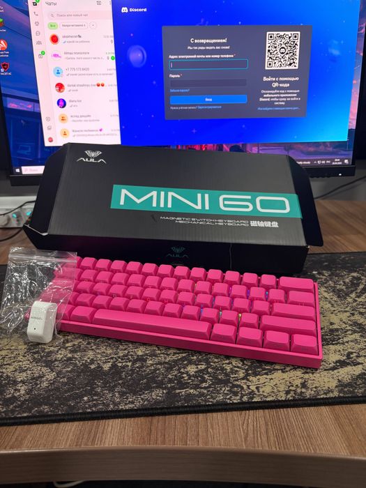 Aula mini HE60 игровая клавиатура