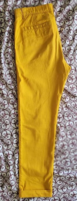 Blugi Pantaloni de bărbați Review L galben