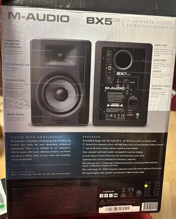 Boxa M-AUDIO BX5d3 (nu e set)