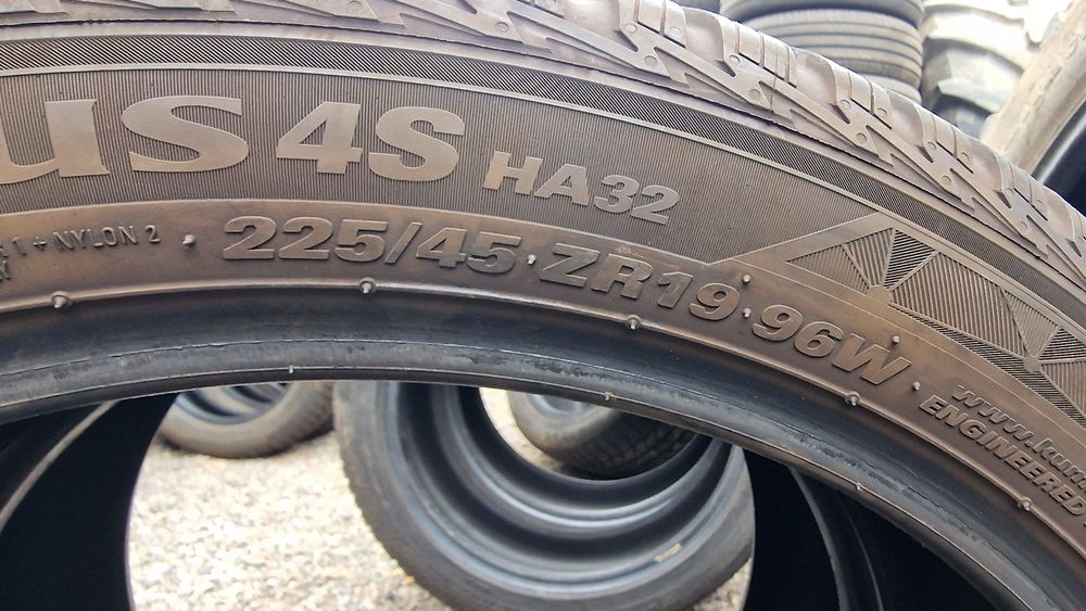 Anvelope 225/45R19 marca Kumho, All Season, DOT 2024,7 mm