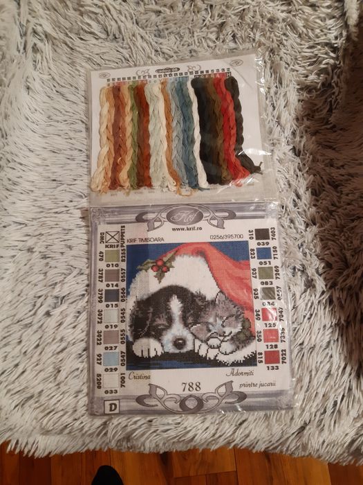 Goblen pictat +set de ate