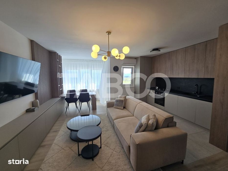 Apartament modern 4 camere 91 mpu bloc cu lift zona Doamna Stanca