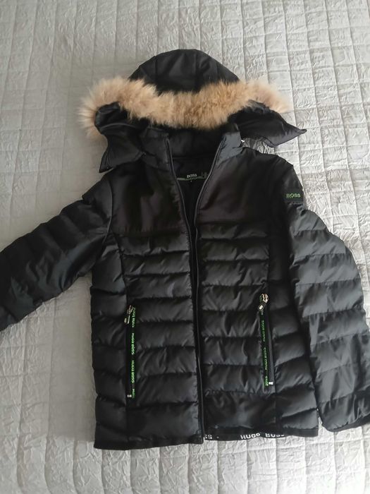 Детско яке Hugo Boss, Дънки Armani, Calvin Klein, Joma