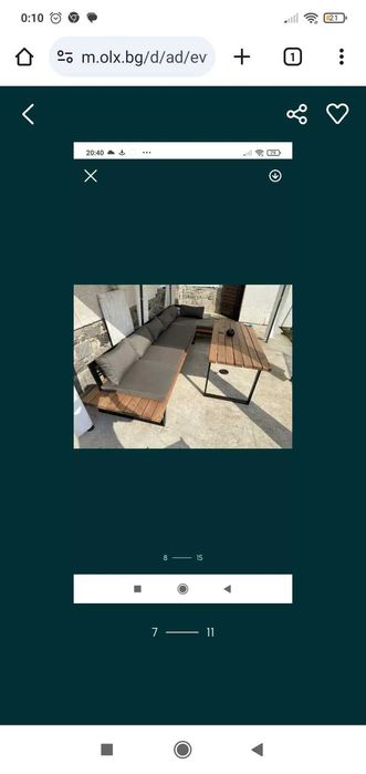 Евтини!Възглавници за градински ратанови,мебели,палети,пейки,люлки др.