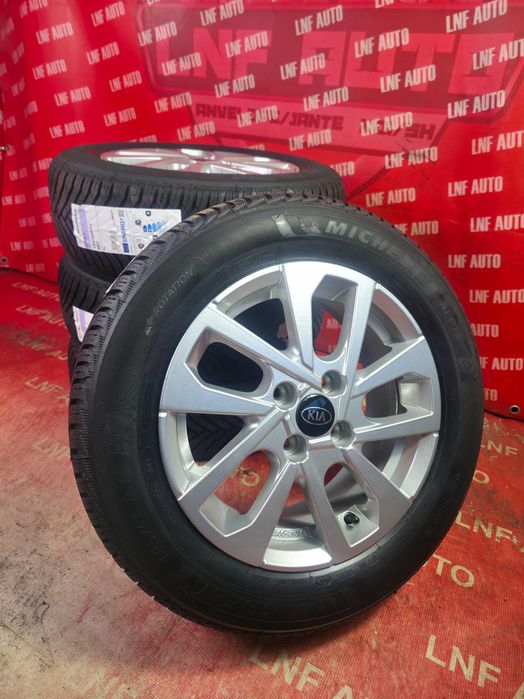 ROTI Jante Anvelope IARNA 4x100 185/65/15 KIA Stonic NOI - DOT 2025