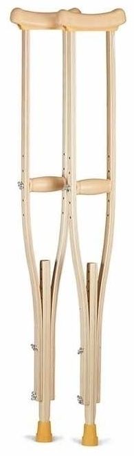 костыли деревянные