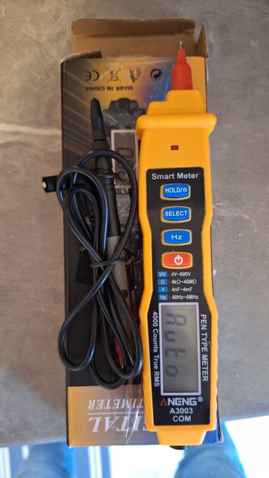 Multimetru Digital Tip Stilou Tester de Tensiune AC/DC Fără Contact –