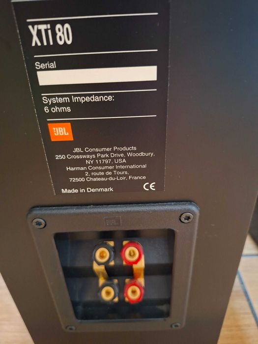Мощна аудио система: Тонколони JBL XTi 80 + Мрежов 7.2 Ресийвър Yamaha RX-V679 (Wi-Fi, 4K, Bluetooth)