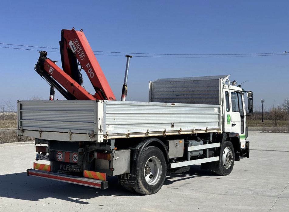 Camion Volvo FL6 14t Basculabil /Macara Fassi F80 /Recent adus