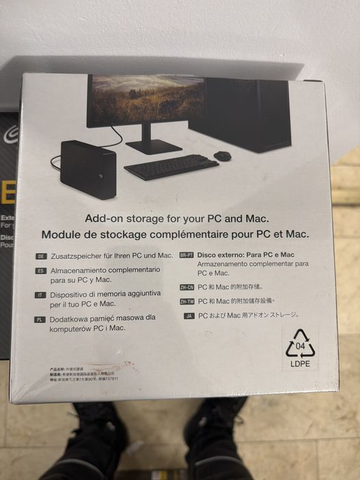 Hdd extern seagate expansion 20tb nou sigilat
