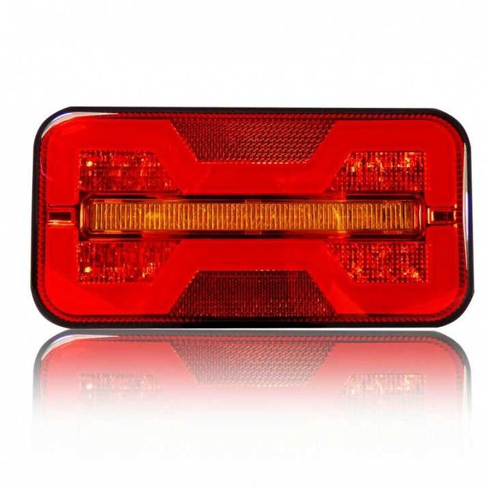 Лед стопове с бягащ мигач за ремарке,камион, платформа,тактор, бус 2бр