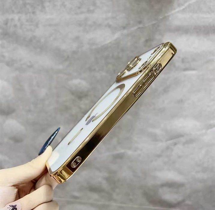 Husa Luxury MagSafe pt iPhone Air / 17 / 17 Pro / 17 Pro Max