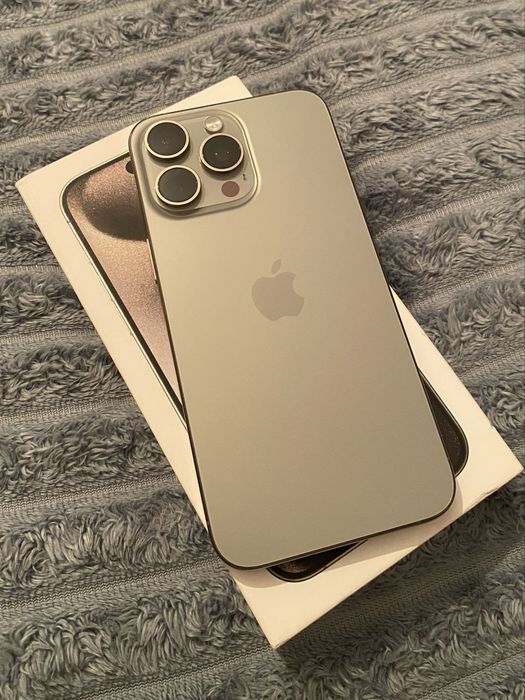 iPhone 15 Pro Max 512 GB, Titanium, 85% АКБ, не вскрывался