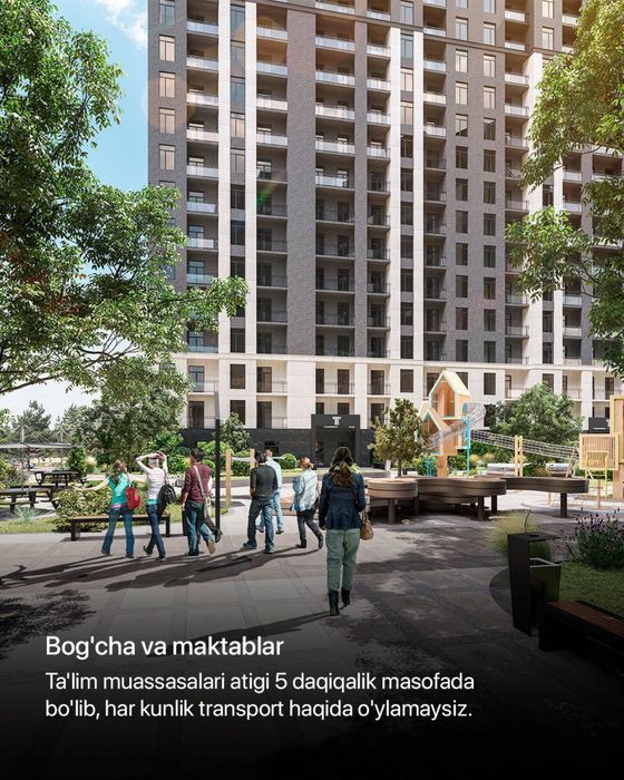 “Yunusobod city”da Novostroyka 2 xona dom sotiladi!