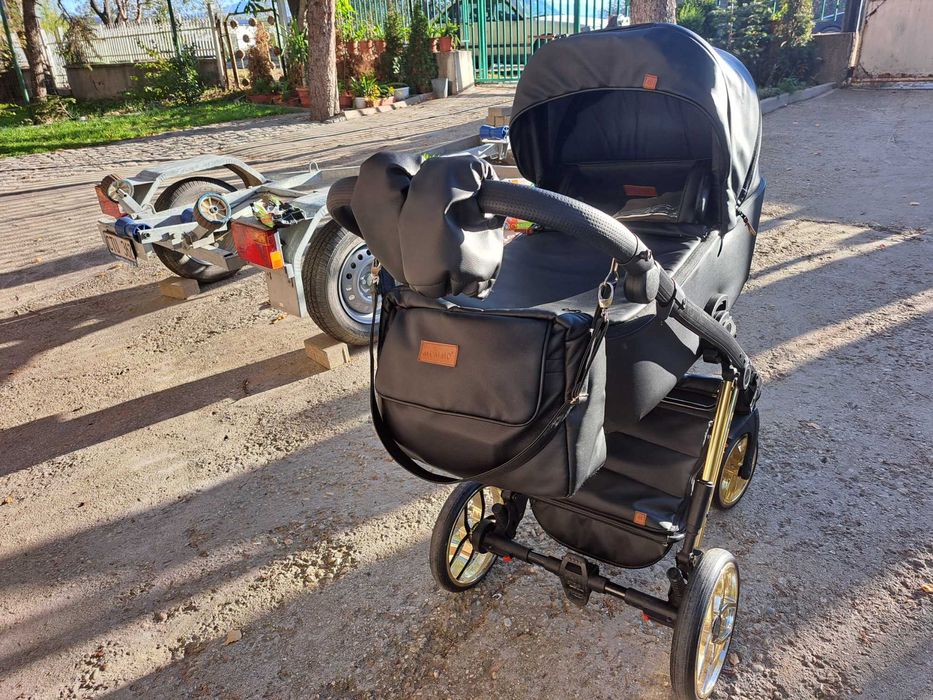 Бебешка количка 2в1 пълен комплект