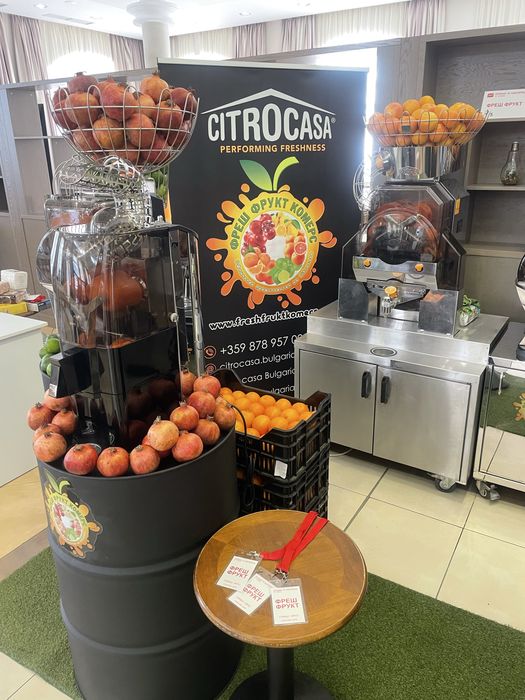 Профисионална сокойзтисквачка  фреш машина Citrocasa