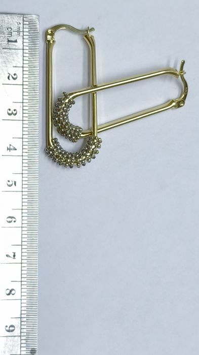Серьги из жёлтого золота