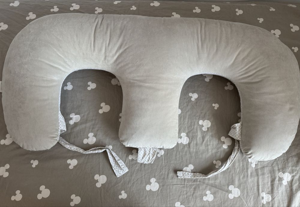 Двойна възглавница за хранене на близнаци Bellochi LUX