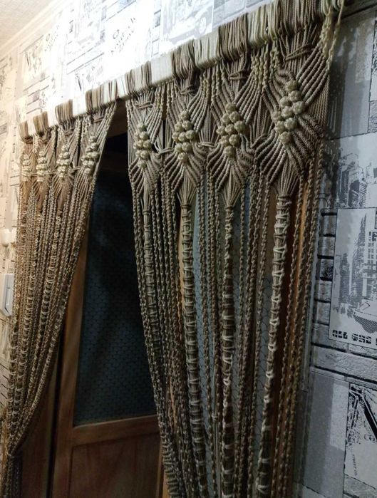 Макрамэ  шторы продам