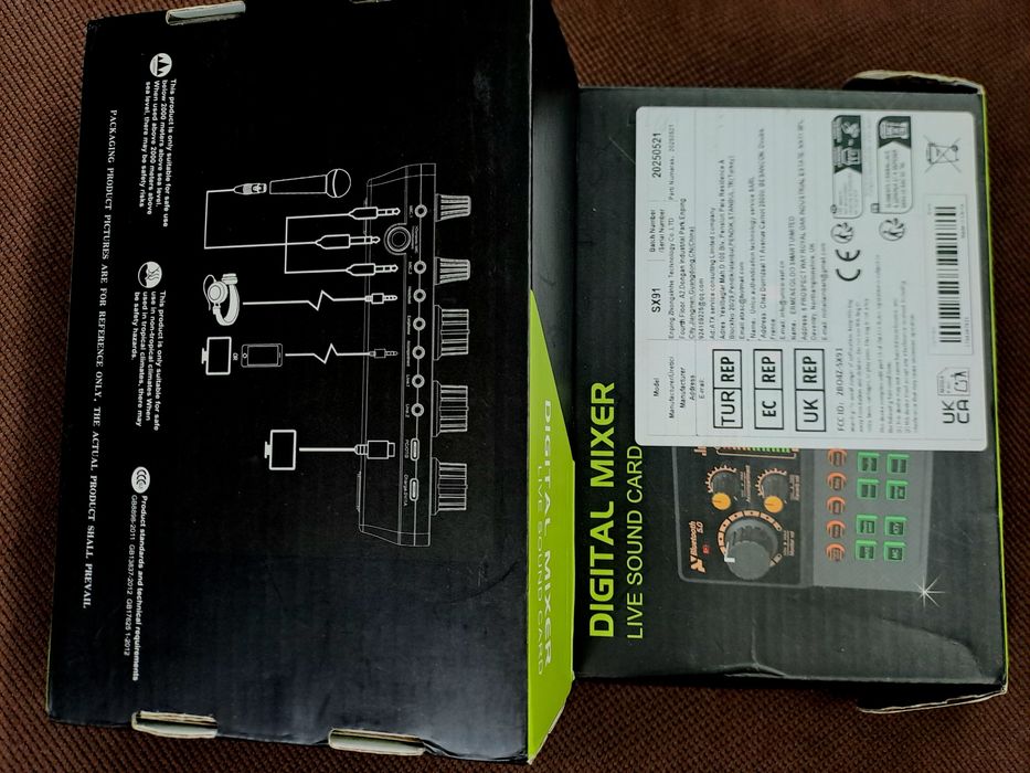 Mixer cu efecte speciale,DIGITAL AUDIO V 90 ,NOU  !