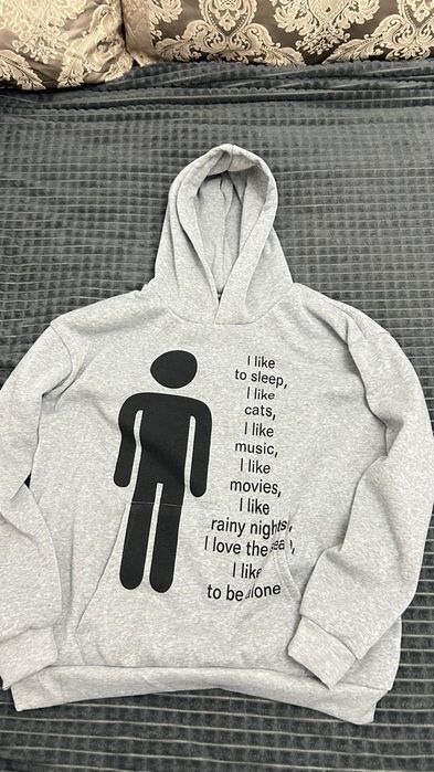 серый худак i like to sleep