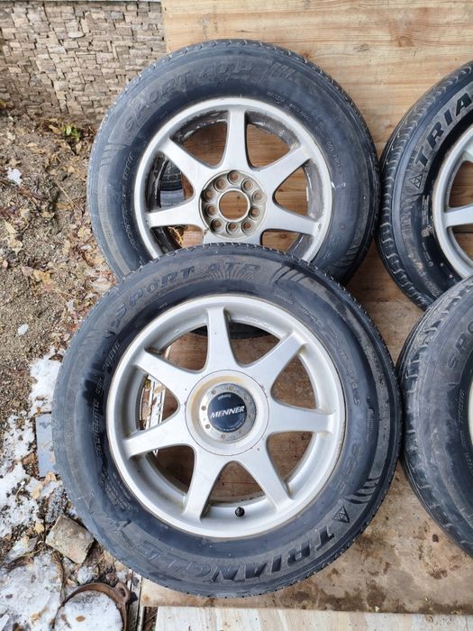 Диски 5х114.3/5х100 R15 Original + резина