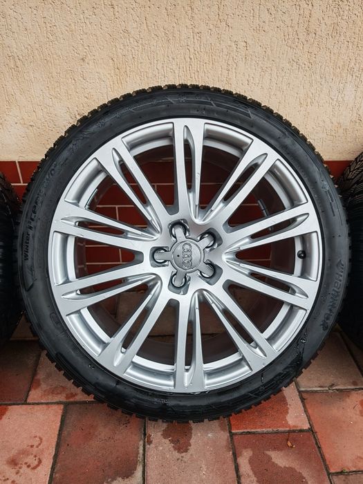 4 roti Audi A8 D4 jante+anv. Hankook Winter IceptEvo3 265 40 R20 IARNA