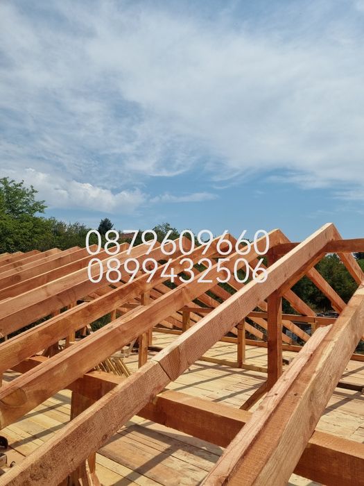 Ремонт на Покриви Изграждане на Нови Покриви Навеси