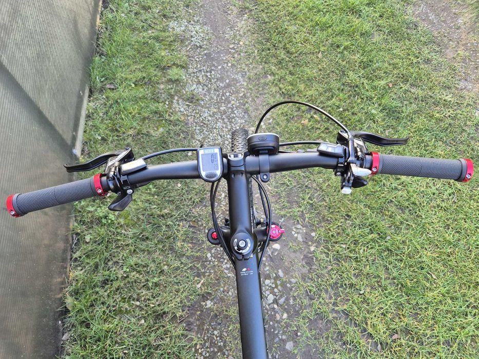 MTB Cube LTD RFR, full alu, cadru anodizat, furca Rockshok 110mm