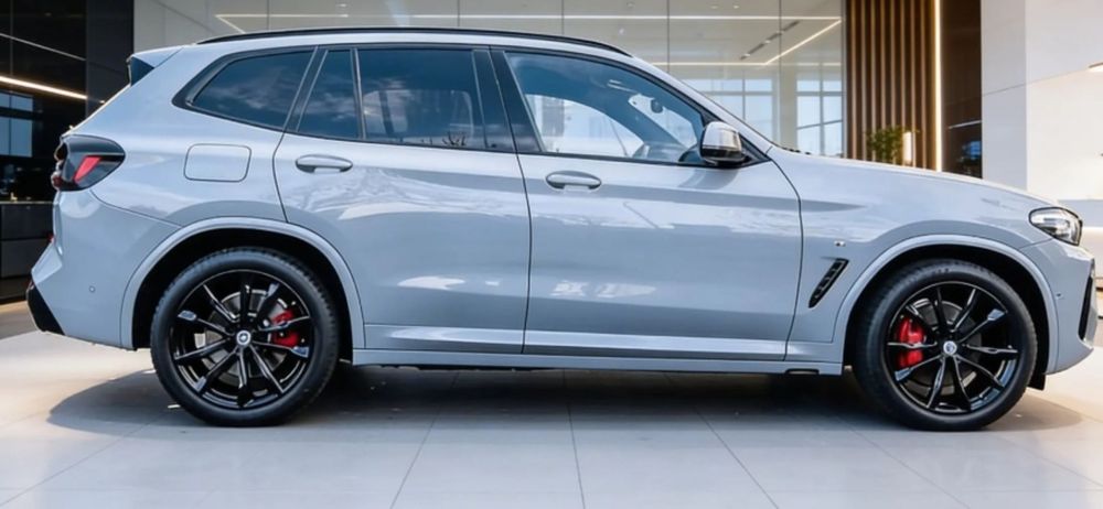 Jante BMW iX3 X3 G01 X4 G02 black edition 245 50 19 vara Hankook 2022