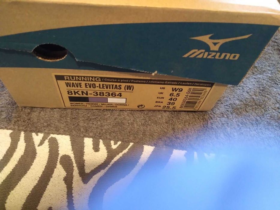 Mizuno wave evo-Levitas ,40 Nomer, Нови