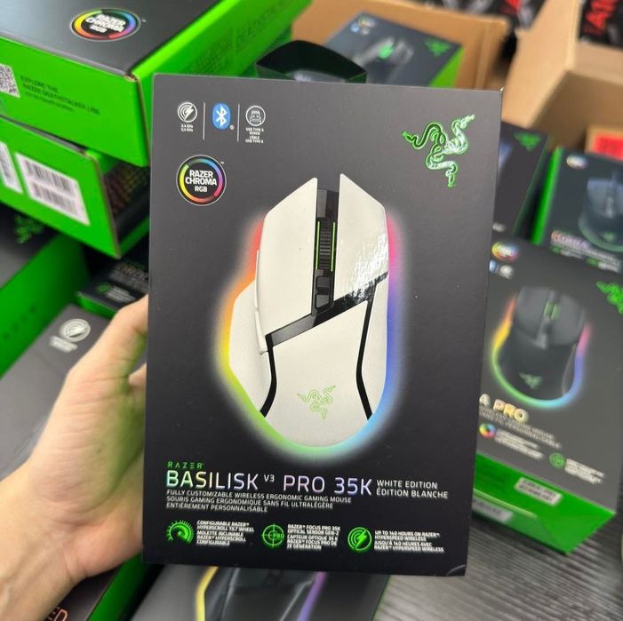 Razer basilisk v3 pro 35K Беспроводная мышка/мышь Новинка