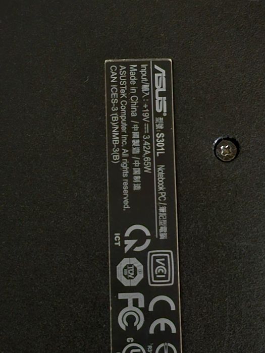 Ультрабук Asus S301L