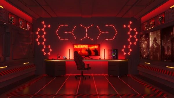 ‼️ Govee H6063 Smart LED Wall Lights RGBIC Sigilat   Gaming  lumini