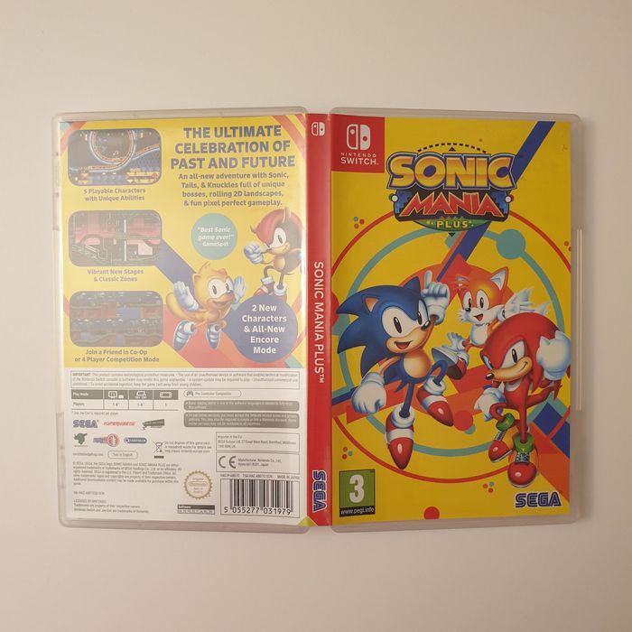 Sonic Mania Plus Nintendo Switch/Nintendo Switch 2