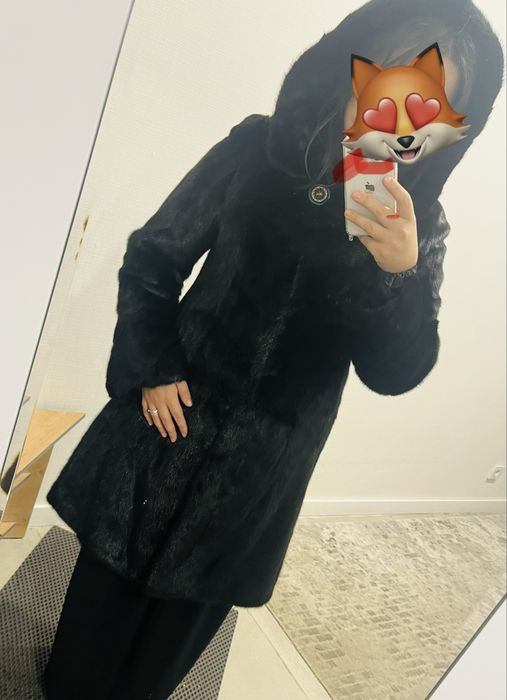 Шуба натуральная норка