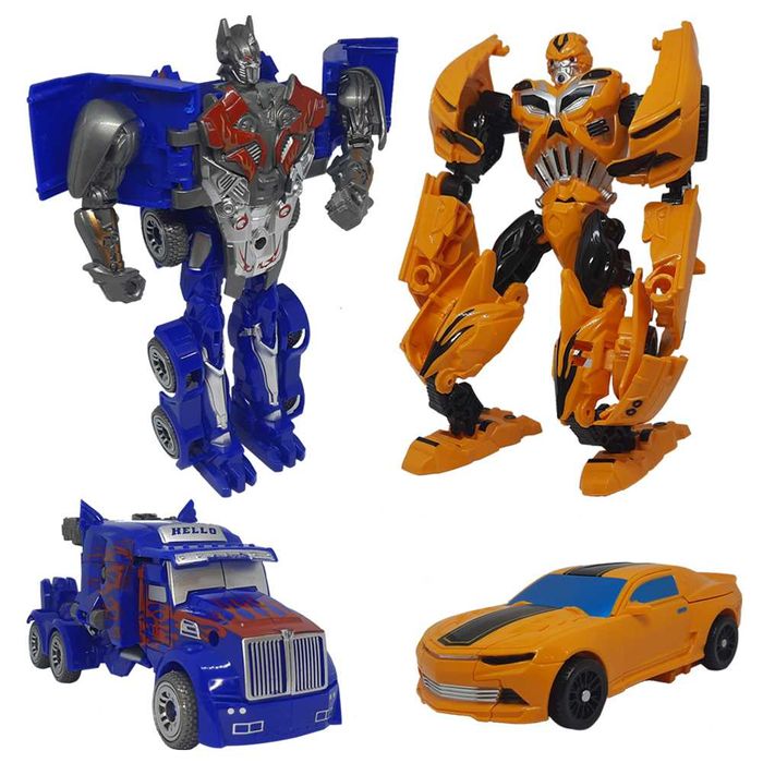 Трансформърс роботи - два модела Бъмбъл Би или Оптимус Прайм