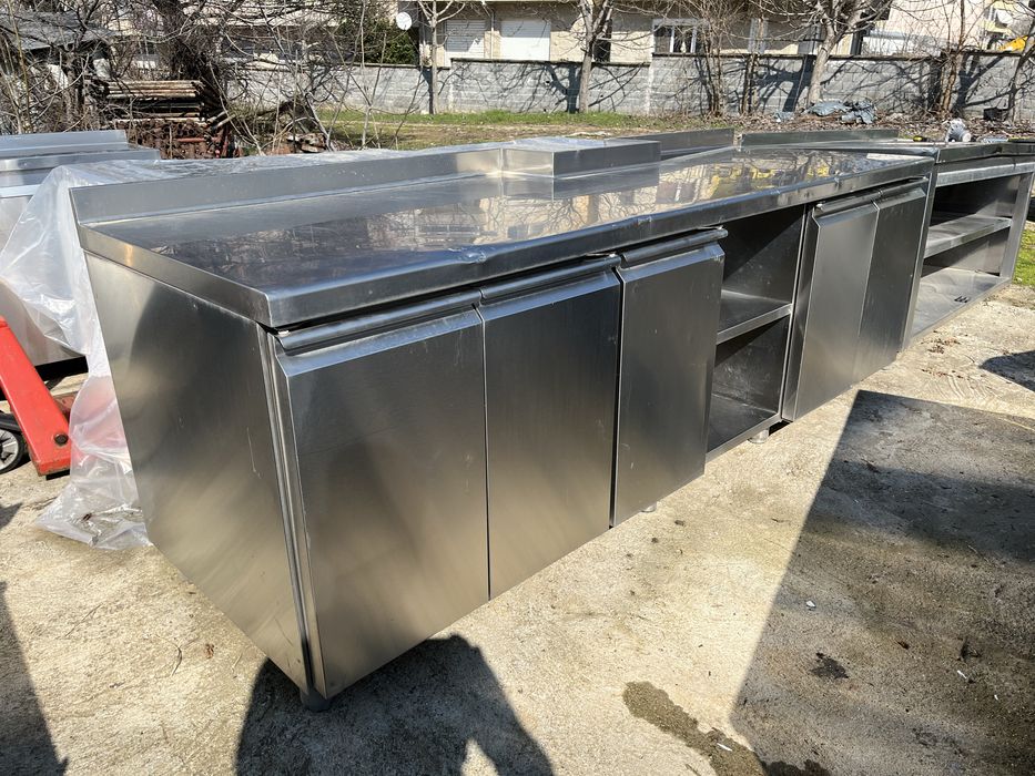 Работна маса неръждавейка