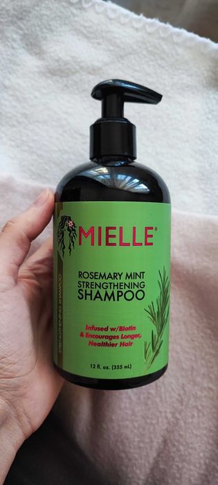 Комплект за коса с шампоан, подсилваща маска и олио за скалп Mielle