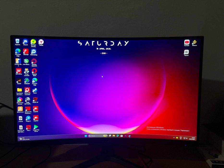 Продаю готовый игровой ПК сетап RTX3060+монитор240HZ