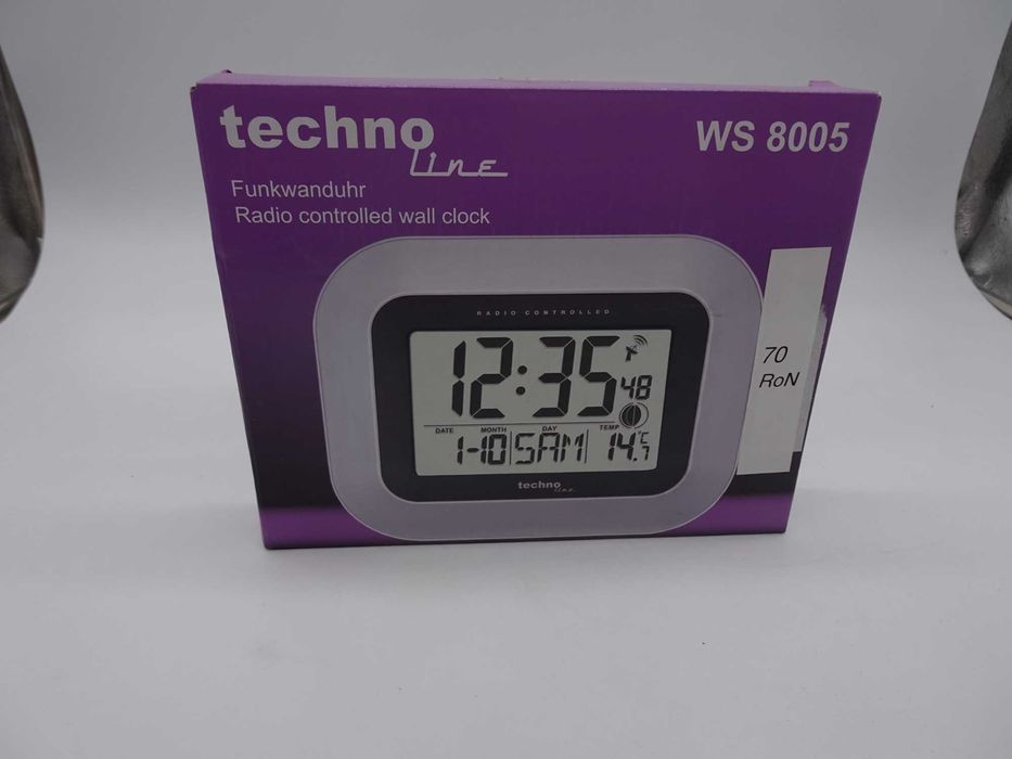 Ceas digital radio-controlat Techno Line WS 8005