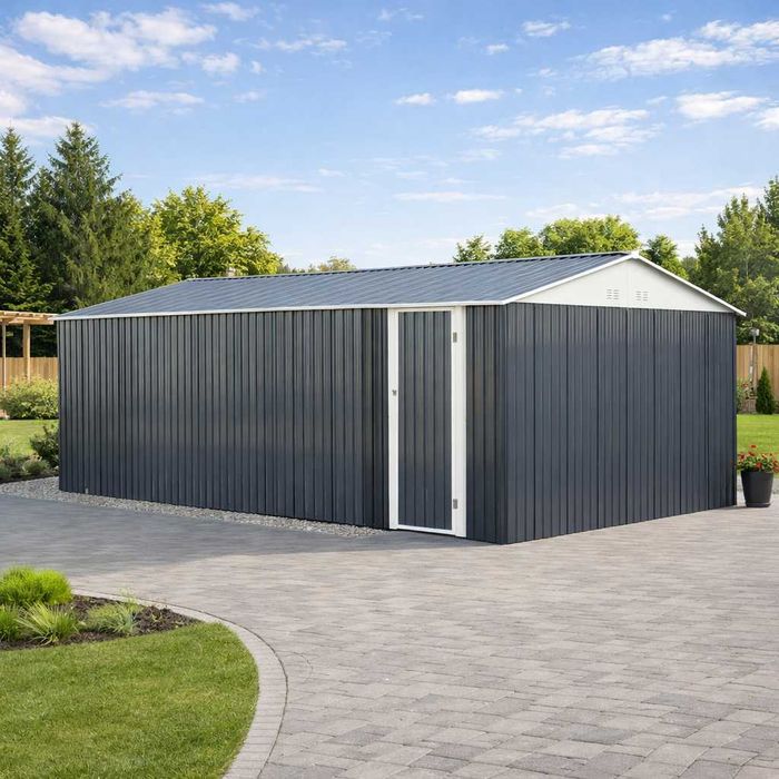 Метален гараж за автомобил SUNNY Torino 605х362х232см площ 20.5кв м