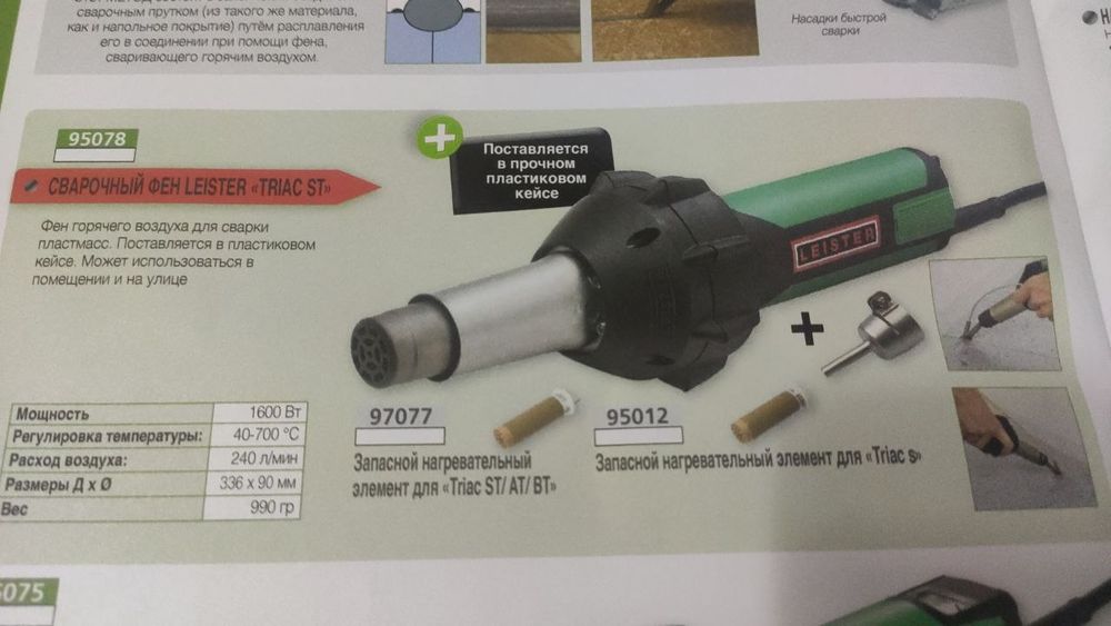 Инструменты для ПВХ лен7олиума и релин