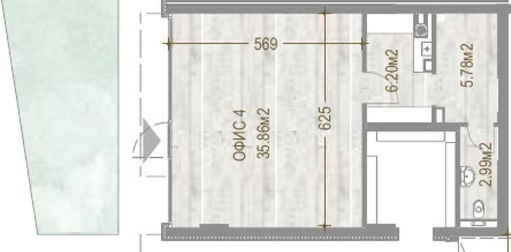Продава офис в затворен комплекс в Манастирски ливади- Изток