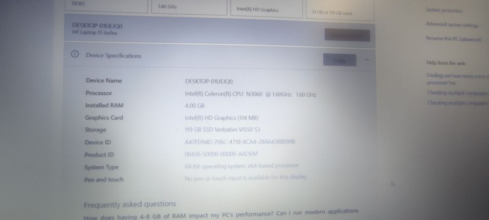 Laptop Hp windows si office cititi anuntul