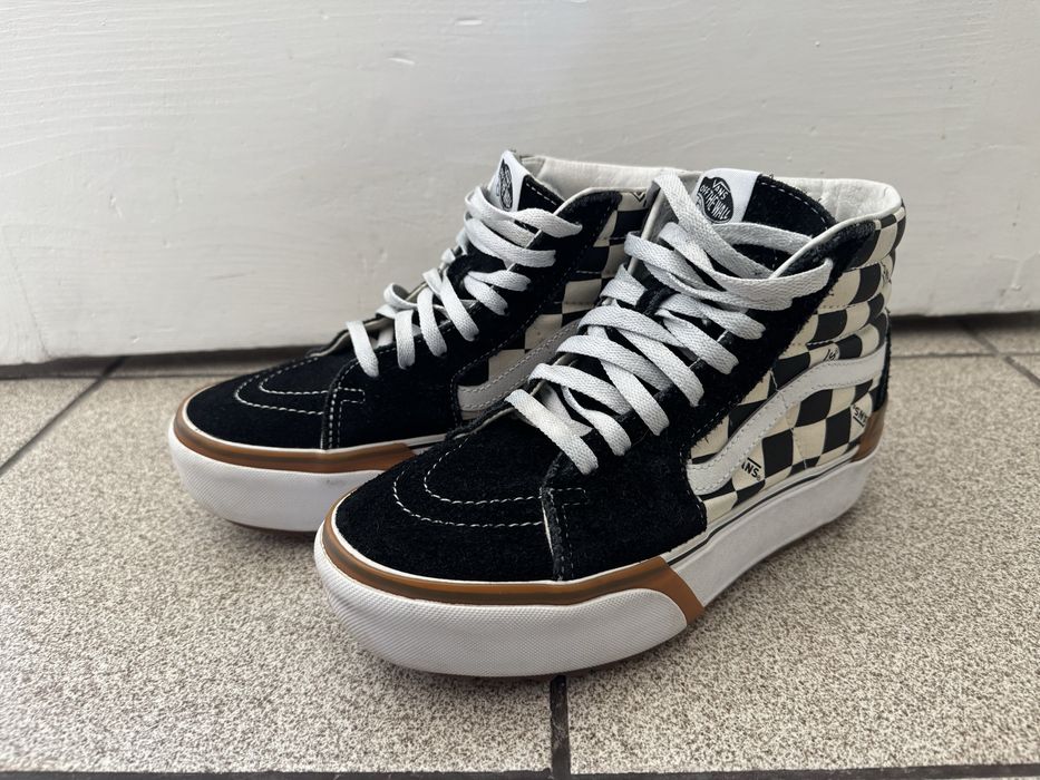 Vans SK8 Hi Stacked Checkerboard, размер 38