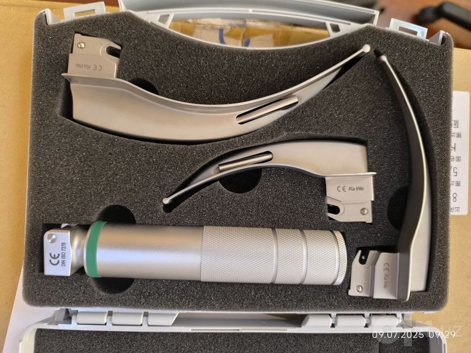 KaWe laringoskop f.o. 2.5V nabor