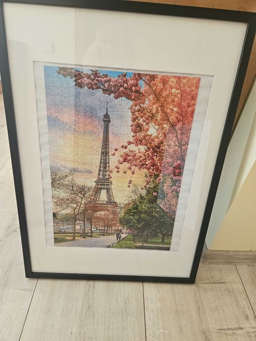 Пъзели, които са поставени в рамка